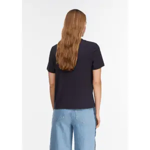 Sequin Insert T-Shirt for Women COMMA image-4