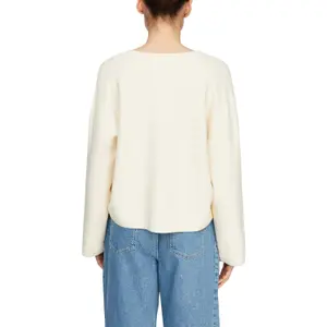 Modern Milanese V-Neck Cardigan with Signature Buttons Women COMMA image-5