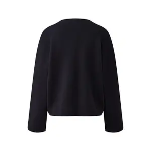 Modern Milanese V-Neck Cardigan with Signature Buttons Women COMMA image-1