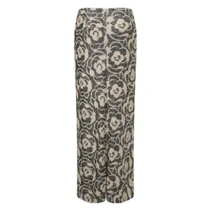 Sparkly Sequin Long Skirt with Elastic Waist Women's COMMA image-1