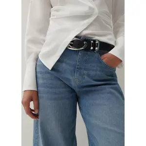 Trendy Leather Belt with Exclusive Design Buckle for Women COMMA image-5