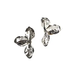 Floral Design Earrings for Women COMMA Fashion image-1
