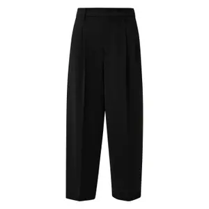 Women's Relaxed Fit Pleated Trousers COMMA image-0