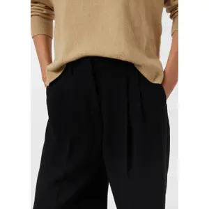 Women's Relaxed Fit Pleated Trousers COMMA image-3