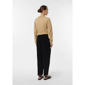 Women's Relaxed Fit Pleated Trousers COMMA image-4