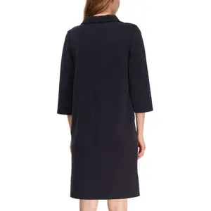Fluid Polo Dress with Side Pockets Women COMMA image-5