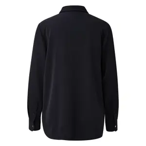 Women's Long Sleeve Blouse with Classic Shirt Collar COMMA image-1