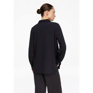 Women's Long Sleeve Blouse with Classic Shirt Collar COMMA image-4