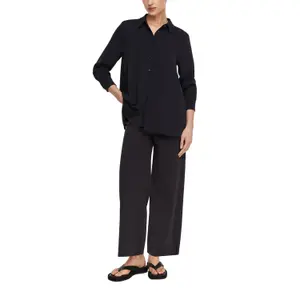 Women's Long Sleeve Blouse with Classic Shirt Collar COMMA image-6