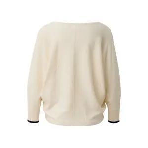 Fine Knit V-Neck Pullover for Women COMMA image-1