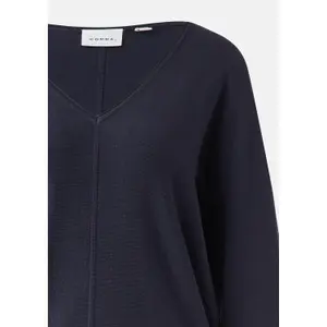 Fine Knit V-Neck Pullover for Women COMMA image-6