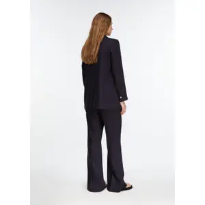 High-Waisted Wide-Leg Trousers for Women COMMA Marlene image-4