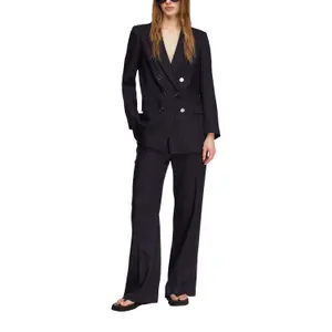 High-Waisted Wide-Leg Trousers for Women COMMA Marlene image-6