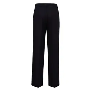 High-Waisted Trouser with Shaped Belt and Decorative Buttons Women COMMA Marlene image-1