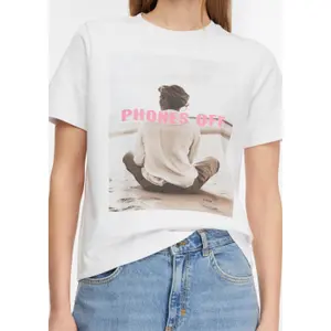 Women's T-shirt COMMA Phones Off image-3