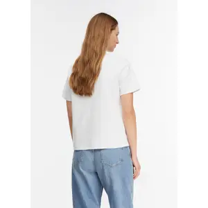 Classic fit women's T-shirt COMMA Phones Off image-4