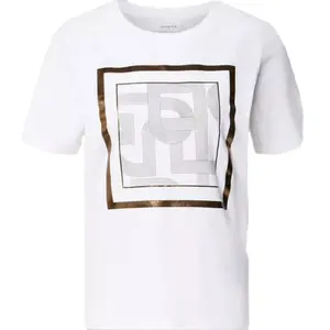Camiseta de jersey para mujer COMMA Phones Off image-0