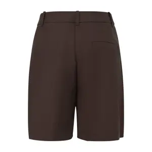 Fluid and Structured Short for Women COMMA image-1