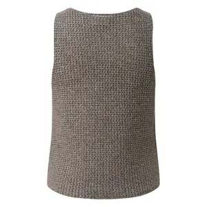 Knitted women's tank top COMMA image-1