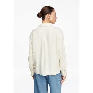 Casual Lyocell Pocket Shirt for Women COMMA image-4