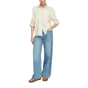 Casual Lyocell Pocket Shirt for Women COMMA image-6