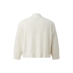 Short Fine Knit V-Neck Cardigan for Women COMMA image-1
