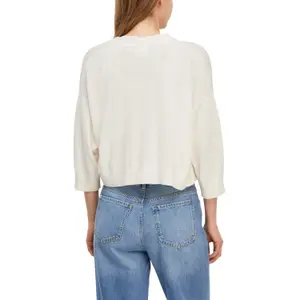 Short Fine Knit V-Neck Cardigan for Women COMMA image-5