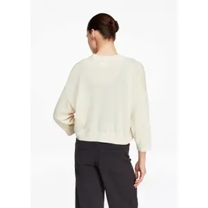 Short Fine Knit V-Neck Cardigan for Women COMMA image-4