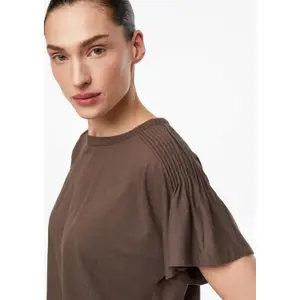 Lightweight Stretch Viscose T-Shirt for Women COMMA image-3