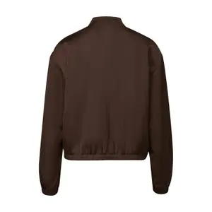 Luxury Satin Short Bomber Jacket for Women COMMA image-1