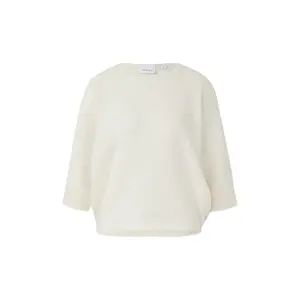 Women's Knitted Cashmere Round Neck Sweater COMMA image-0