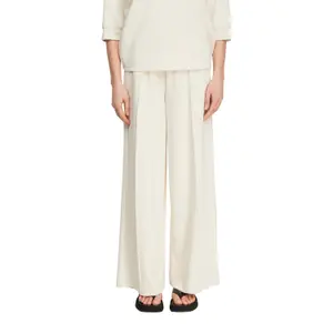 Women's Soft Jersey Wide Leg Trousers COMMA image-2