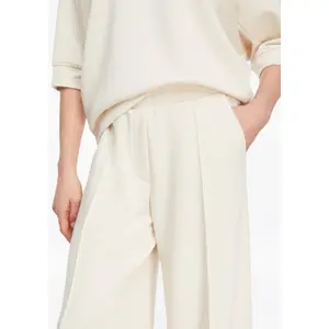 Women's Soft Jersey Wide Leg Trousers COMMA image-3