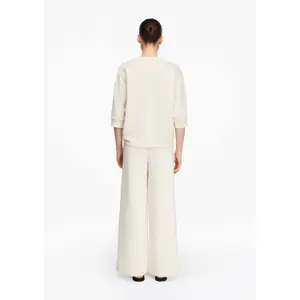 Women's Soft Jersey Wide Leg Trousers COMMA image-4