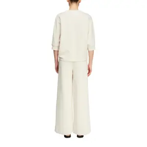 Women's Soft Jersey Wide Leg Trousers COMMA image-5