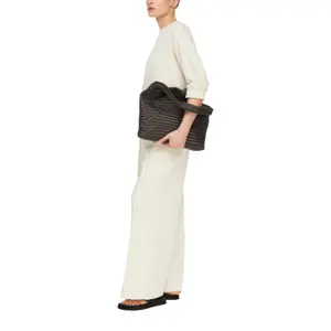 Women's Soft Jersey Wide Leg Trousers COMMA image-6