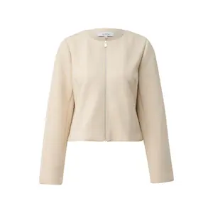 Women's Short Zip-Up Jacket with Long Sleeves COMMA image-0
