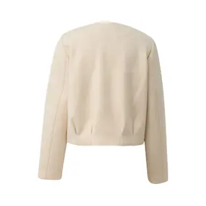 Women's Short Zip-Up Jacket with Long Sleeves COMMA image-1
