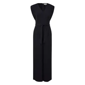 Sleeveless V-neck Jumpsuit Women COMMA image-1
