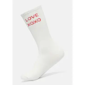 Distinctive Lettering Socks for Women COMMA image-6