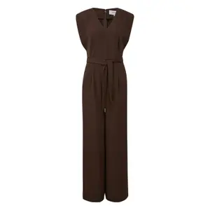 Flattering V-Neck Jumpsuit for Women COMMA image-0