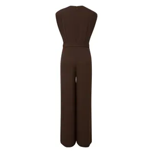 Flattering V-Neck Jumpsuit for Women COMMA image-1