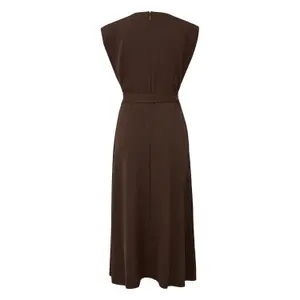 Mid-Length Dress with Seam Pockets Women COMMA image-1