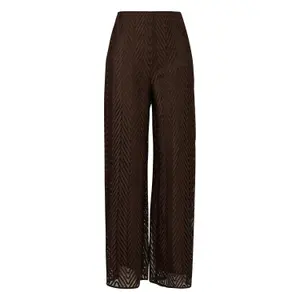 Wide Leg Trousers in Fine Lace for Women COMMA image-0