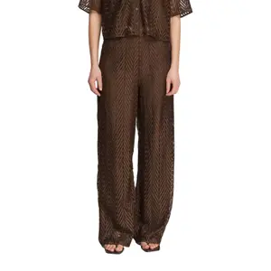 Wide Leg Trousers in Fine Lace for Women COMMA image-2