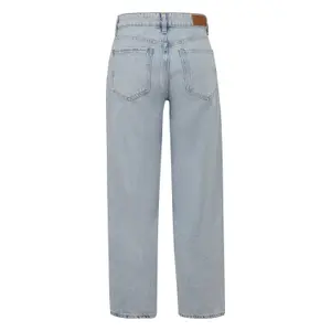 Women's Denim Loose & Relaxed Ankle Jeans with Stitching COMMA image-1