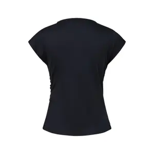 Sophisticated Draped Collar Fluid T-Shirt Women COMMA image-1