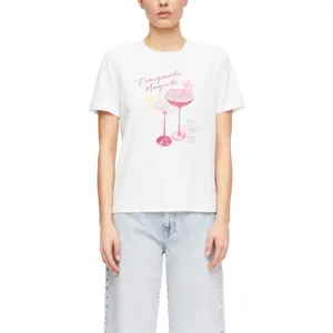 Classic Jersey Casual T-Shirt Women's COMMA Vacanza image-2