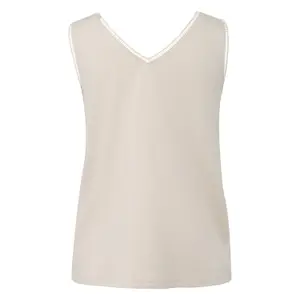 Women's Jersey Tank Top with Stitching COMMA image-1