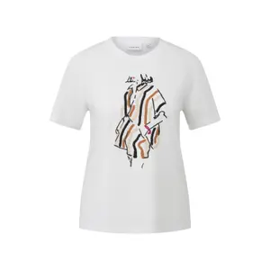 Women's Classic Fit Jersey T-Shirt COMMA 01E6 image-0